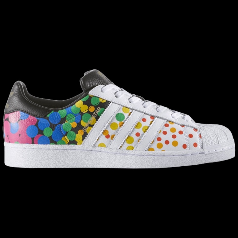 ADIDAS PRIDE PACK SUPERSTAR SNEAKERS